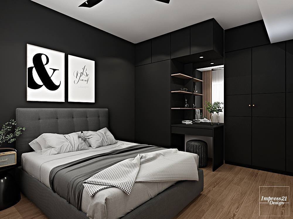 Sleek Symmetry - Crafting a Monochrome Workspace for Minimalists