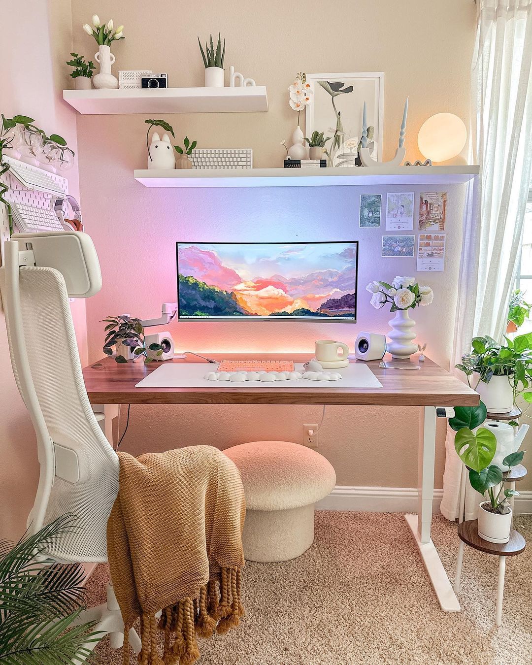 Petite & Pretty - Crafting Your Dreamy Pink Workspace